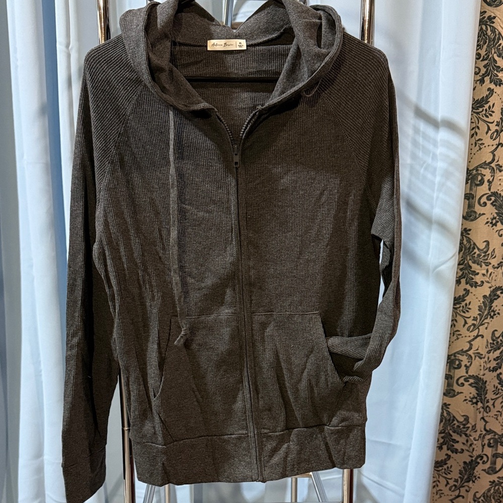 Active Basic Charcoal Hoodie